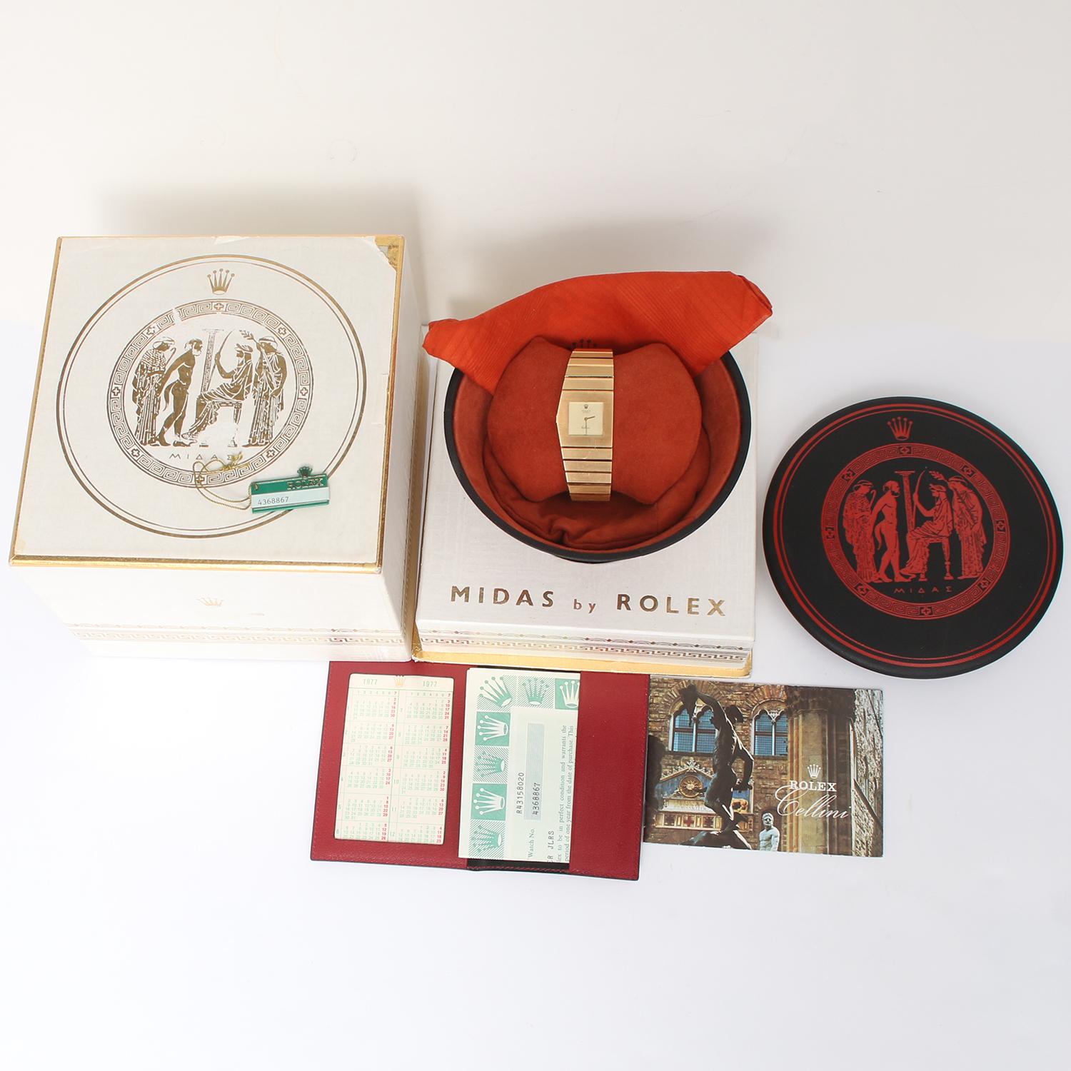 rolex king midas box