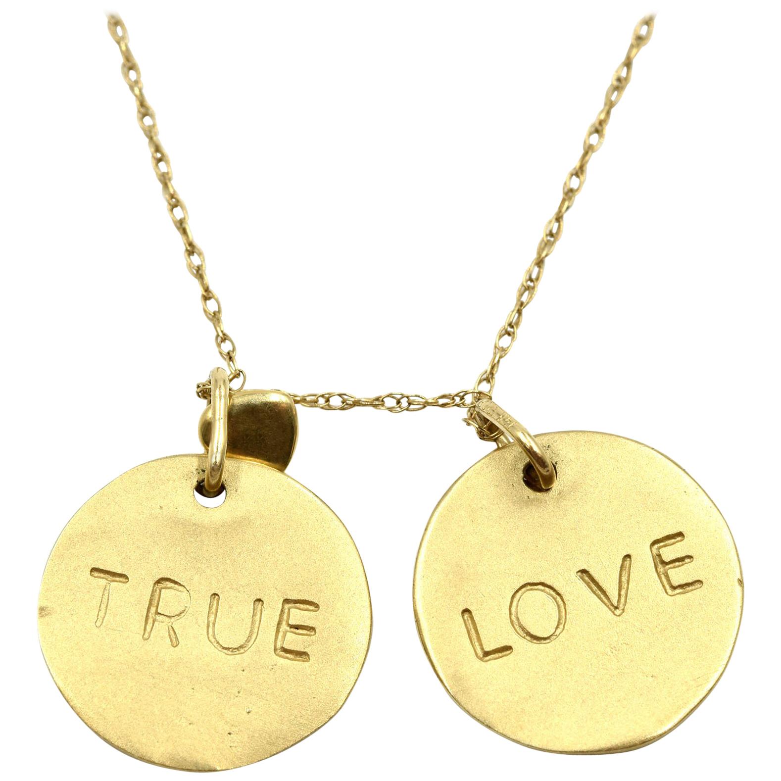 “True Love” Pendant Necklace