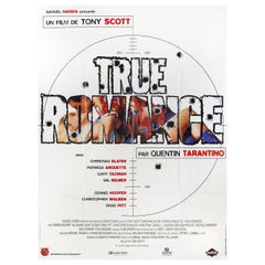 “True Romance” 1994 French Grande Film Poster