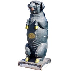 Truffle Pig, Large Articulated 1800s French Trade Stimulator