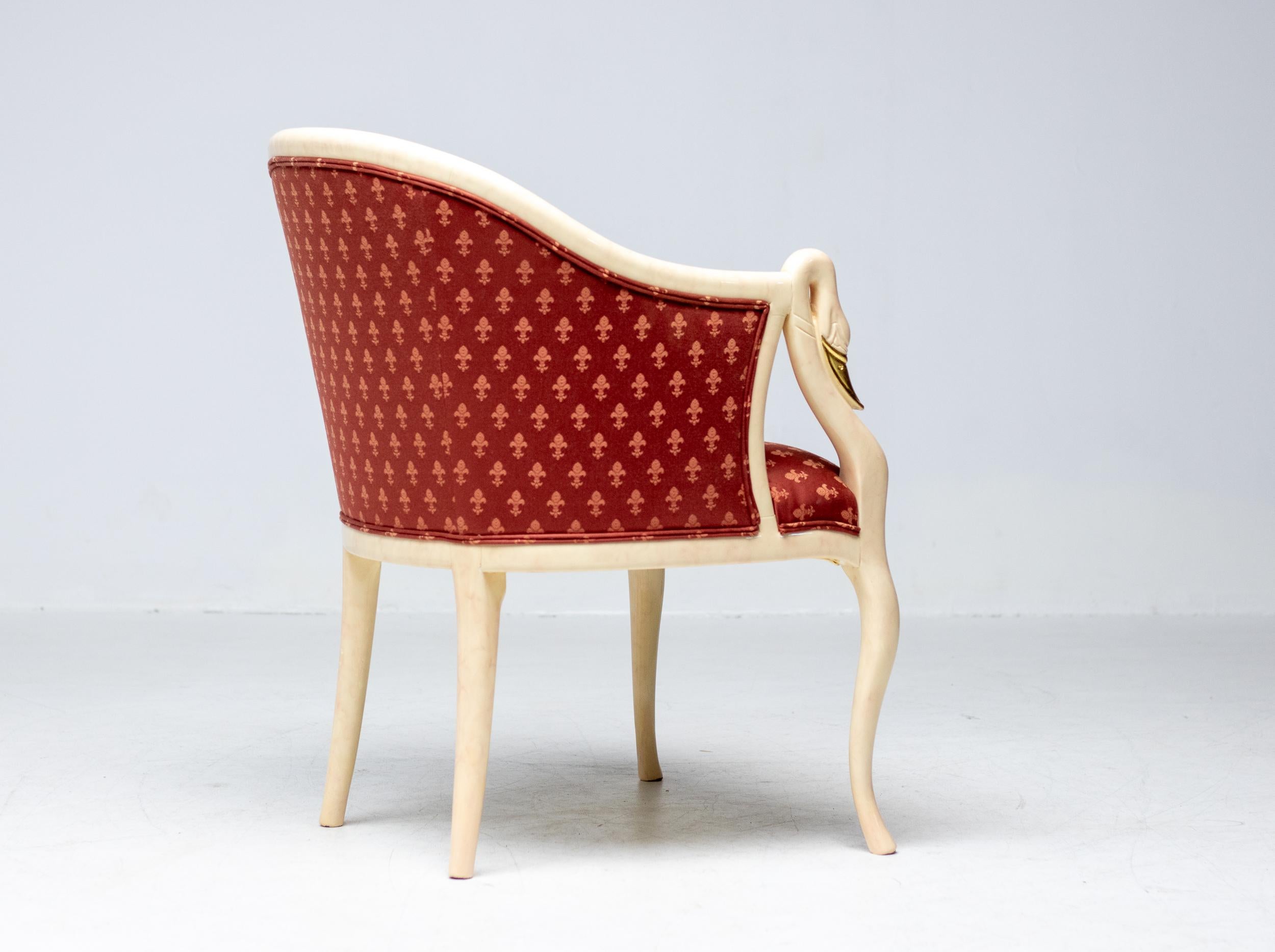 Trüggelmann Swan-neck Armchair For Sale 2