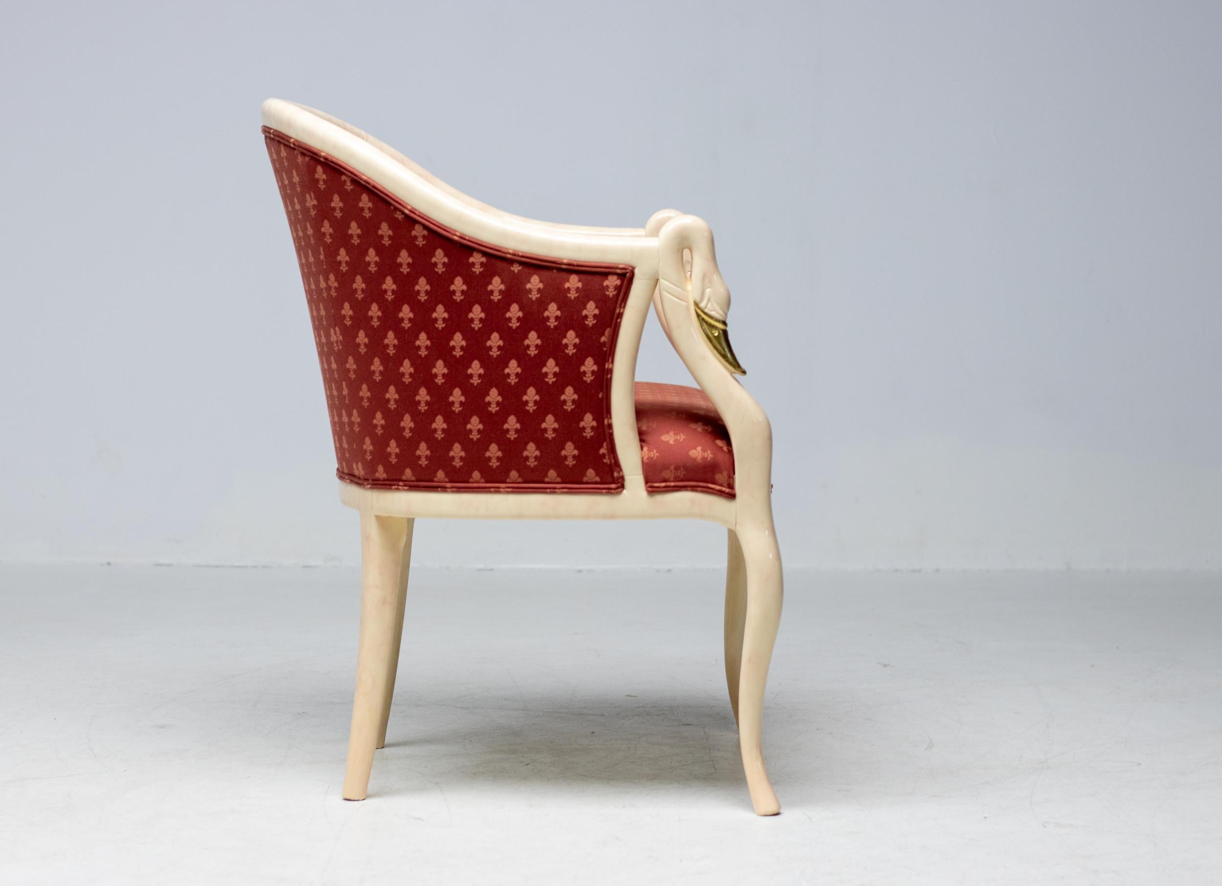 Trüggelmann Swan-neck Armchair In Good Condition For Sale In Dronten, NL