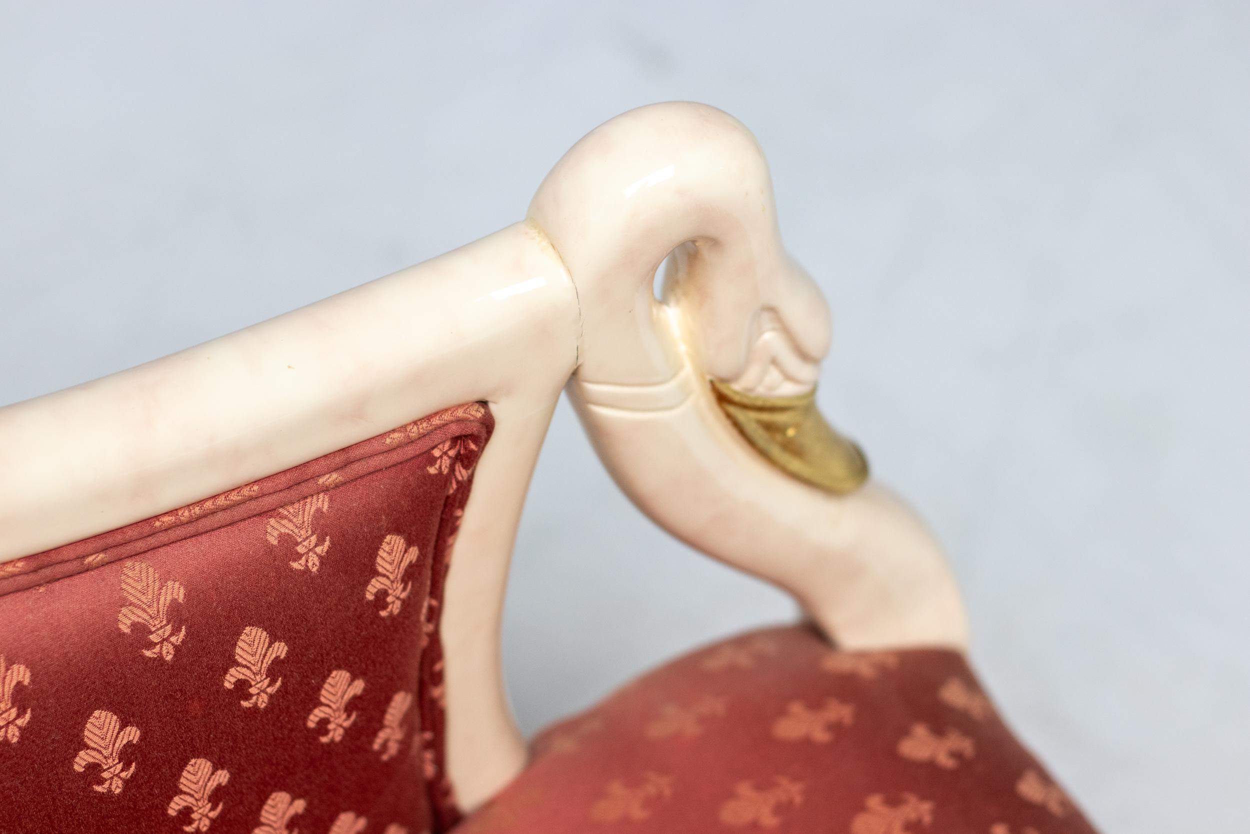 20th Century Trüggelmann Swan-neck Armchair For Sale