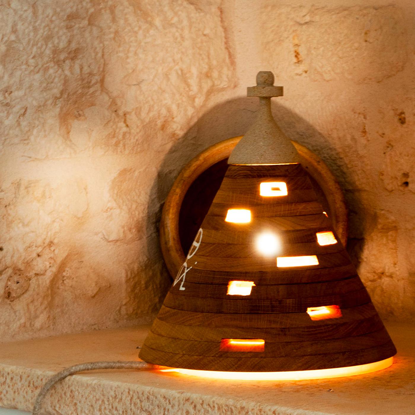 Contemporary Trullume Table Lamp by Apulia Design