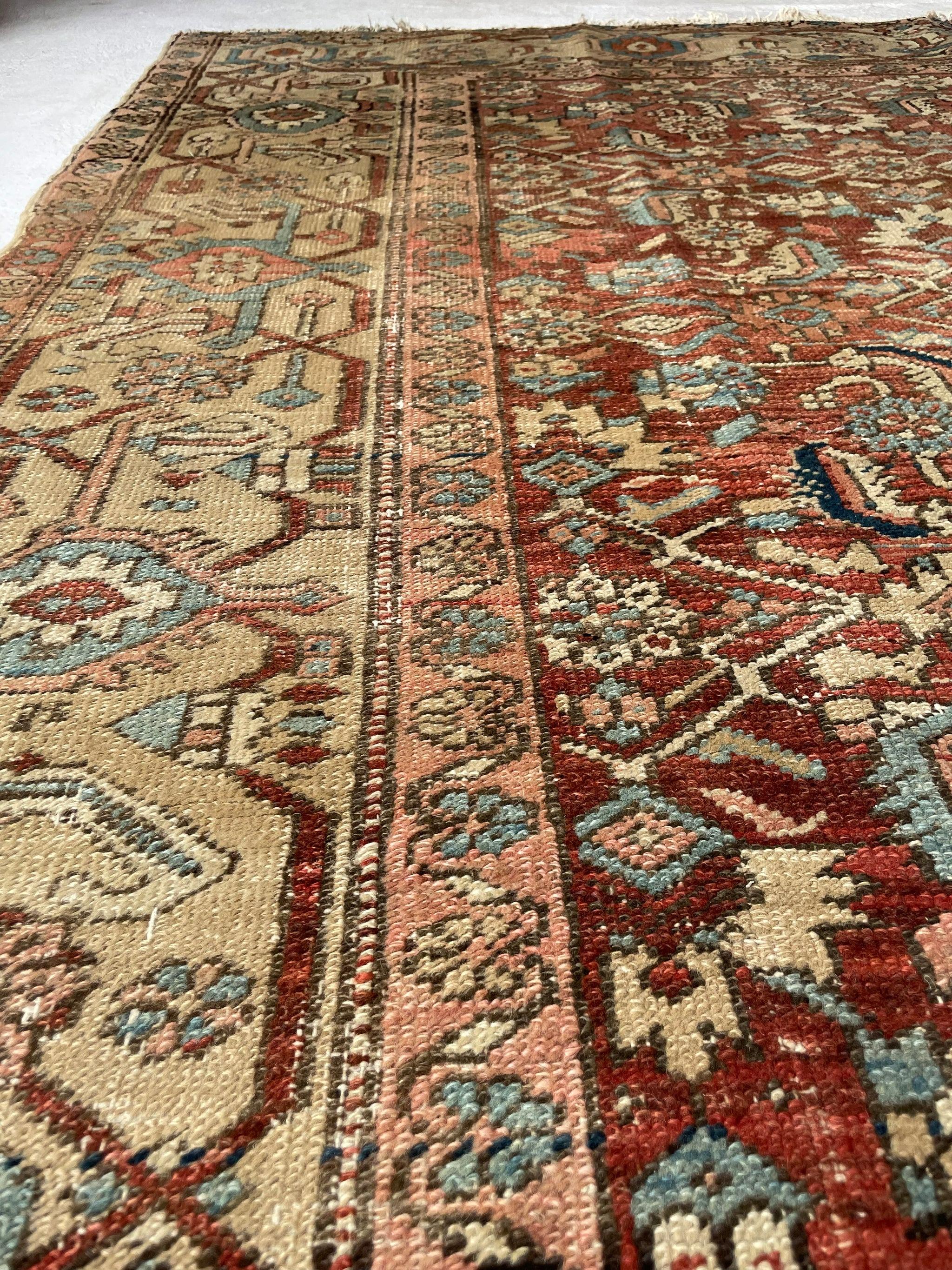 Truly Amazing Antique Rug with Iconic Design, circa 1920's For Sale 8