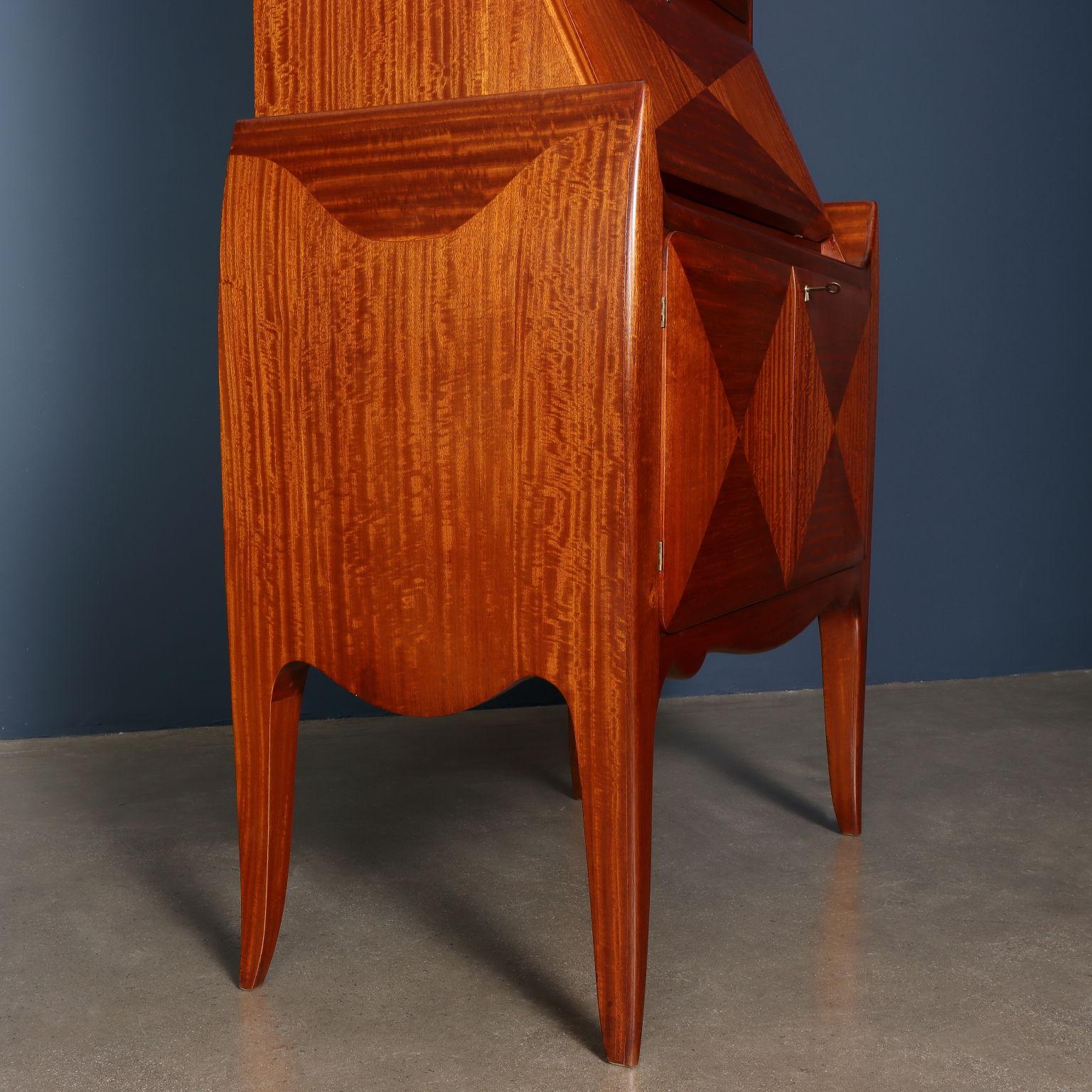 Trumeau 1950s Italian manufacture restored For Sale 6