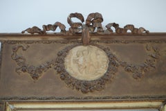 Trumeau Mirror Anges Louis XVI End XIX