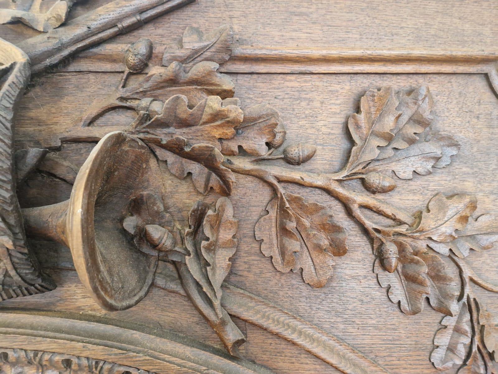 Directoire Miroir Trumeau en bois sculpté 19ème siècle en vente