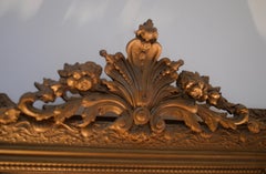 Trumeau Mirror Mercury End XIX