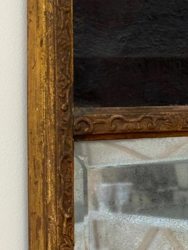 Trumeau Overmantel Spiegel, Französisch, Zeitraum 18. (18. Jahrhundert und früher) im Angebot