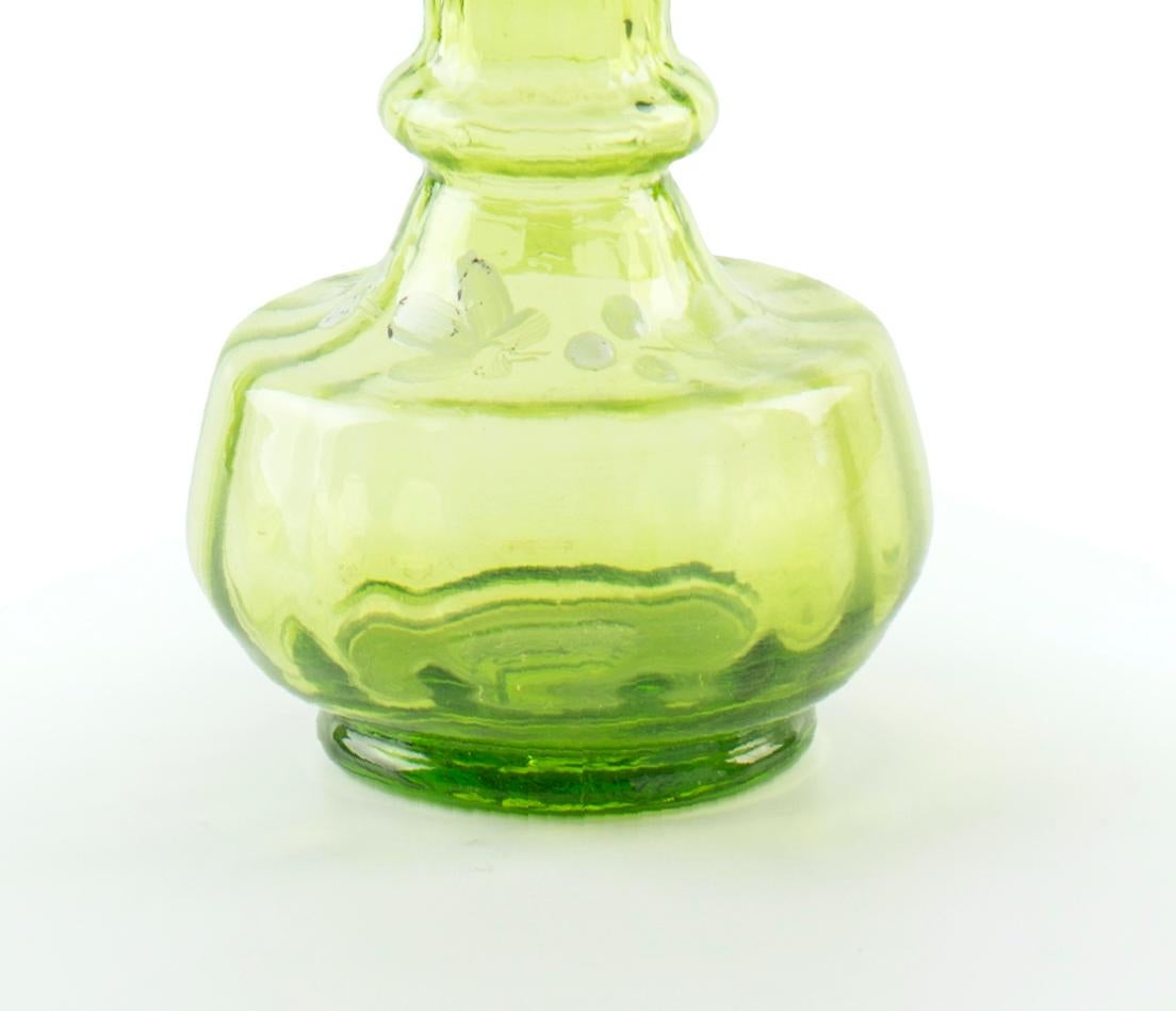 Trumpet Glass Vase, Northern Europe, 1970 In Good Condition For Sale In Roma, IT