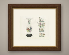 Trumpet Mouth Vase and a Wine Pot of Extraordinary Size, Yung-ching, 1911