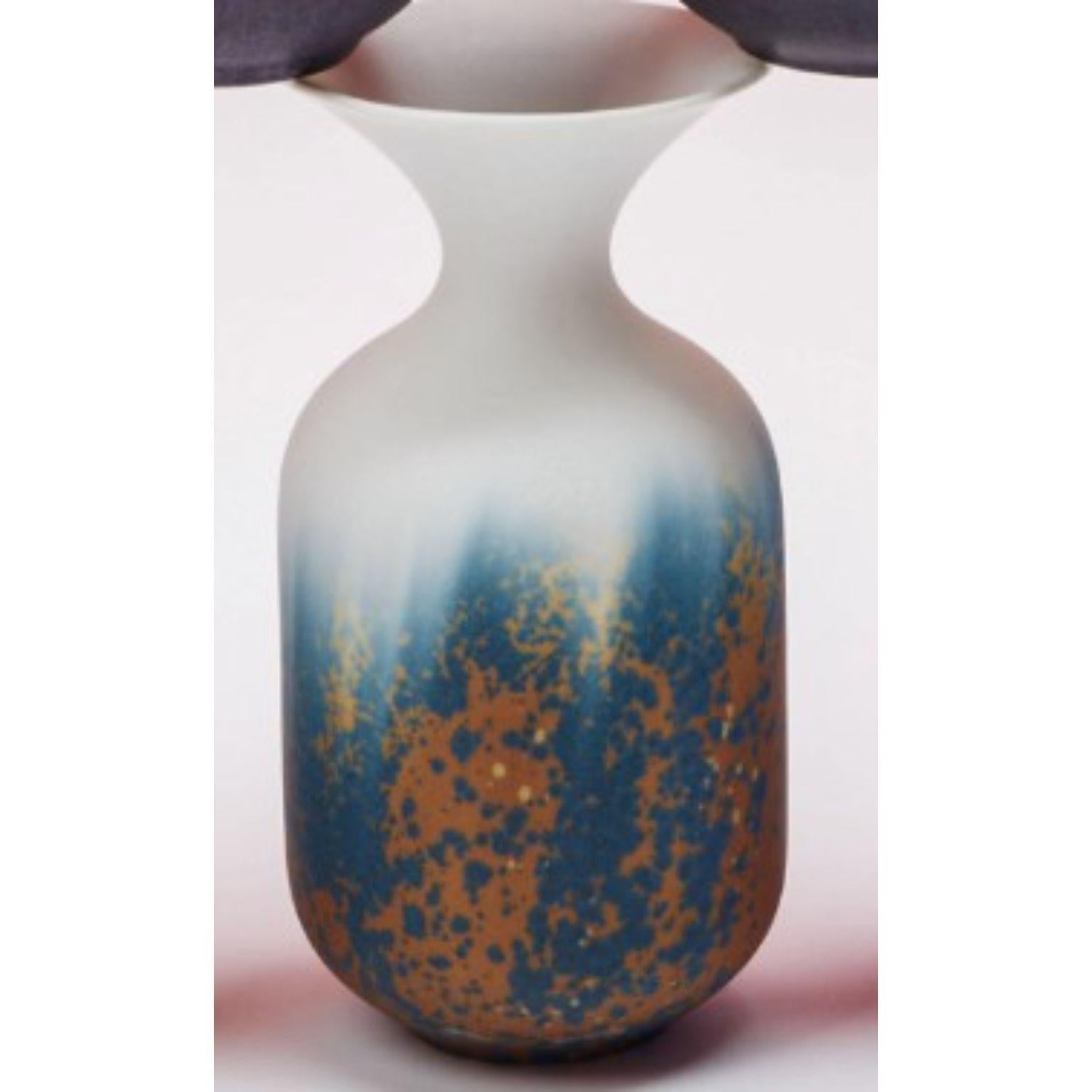Glazed Trumpet Vase by Milan Pekař For Sale