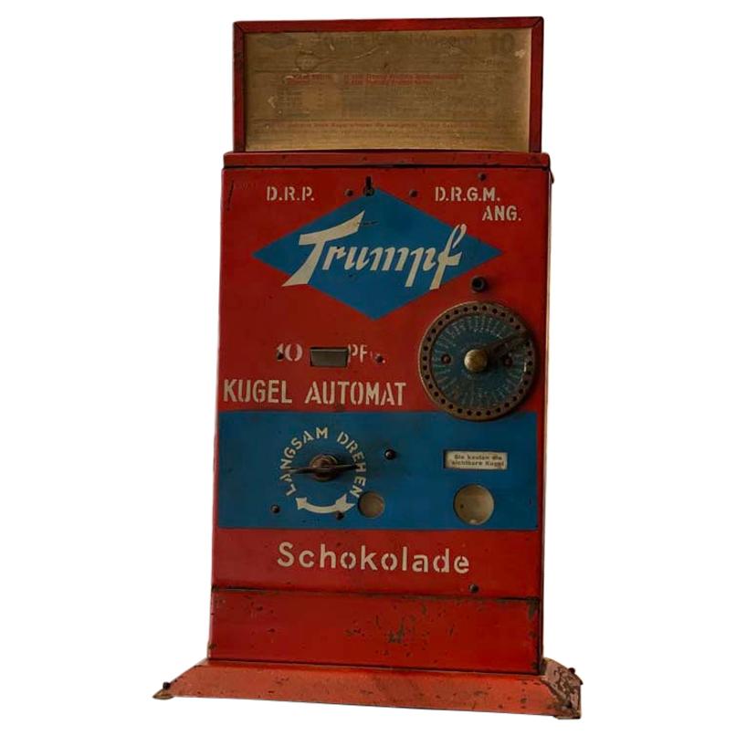 Trumpf Ball Machine, Lottery Machine, Early 20th Century