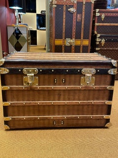 Baule Louis Vuitton Malle Cabine Tissé Francia XX secolo Parigi 1870 circa