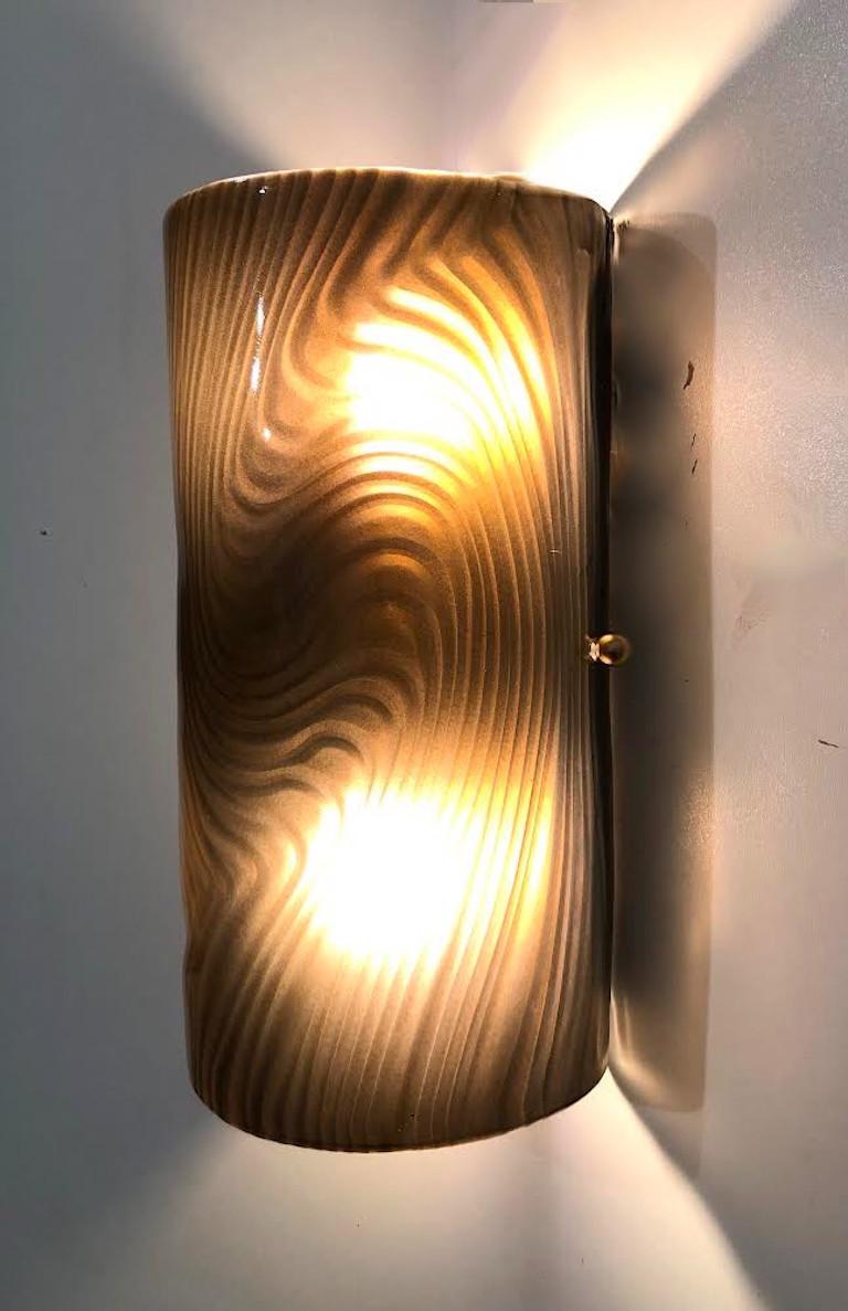 Contemporary Trunk Sconce by Fabio Ltd For Sale