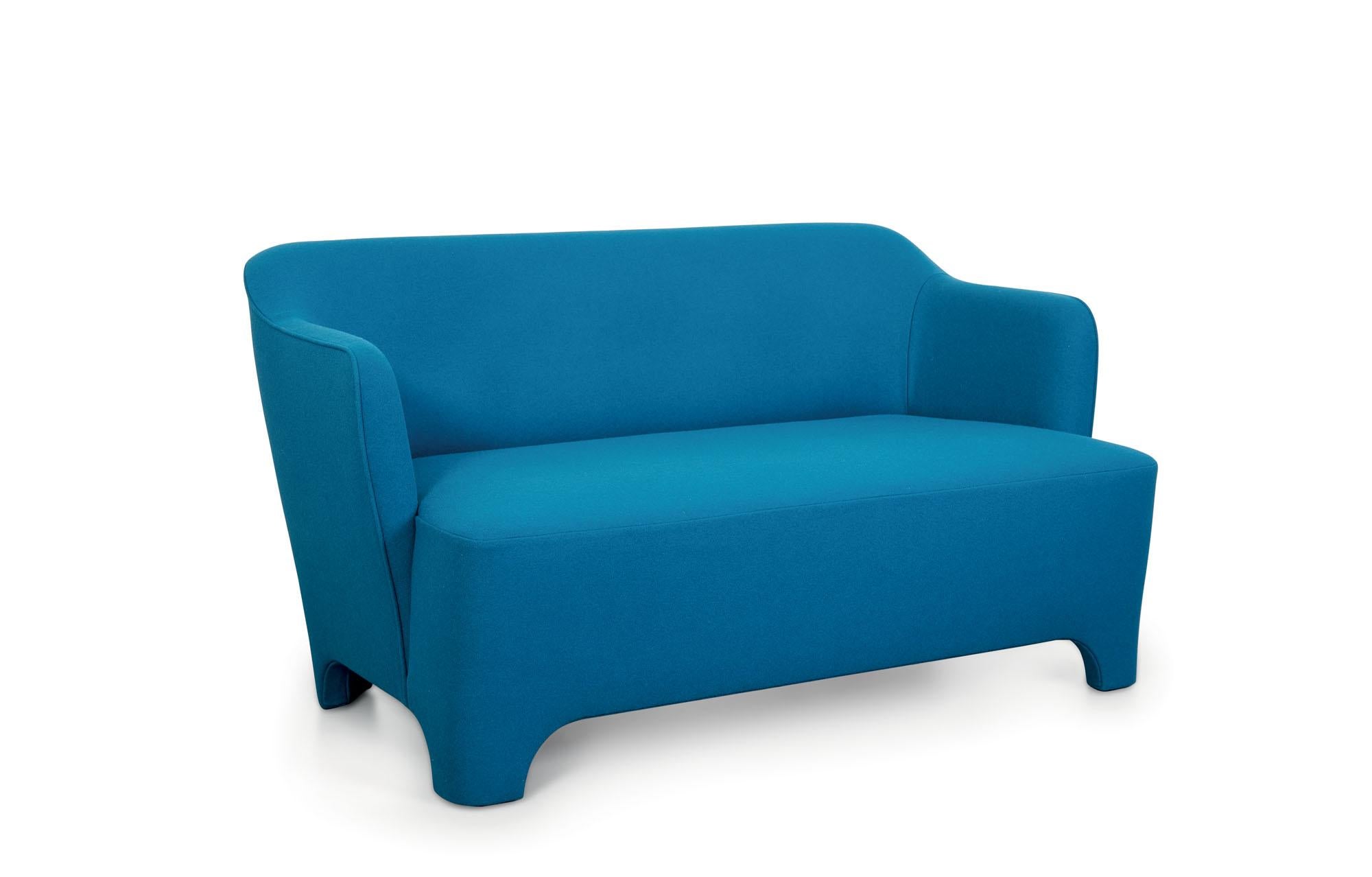 Contemporary Truno Small Sofa in Felt Wool, by Corrado Corradi Dell'Acqua for TATO For Sale