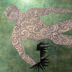 "Beyond The Time" Peinture figurative