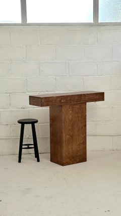 Truss Console Large in Oak by Goons