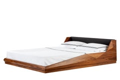 Truss, Modern Geometric Wooden Bed