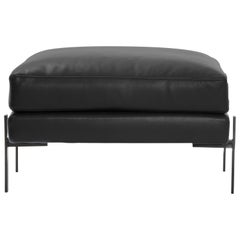 Truss Ottoman in Mixed-Media Midnight and Bayou by TRNK