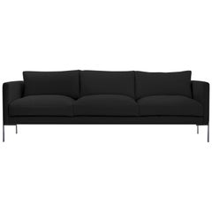 Truss Sofa in Maharam Onyx Fabric and Powder-Coated Steel by TRNK