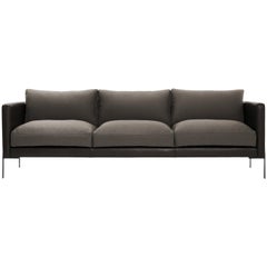 Truss Sofa in Mixed-Media Ebony and Fossil by TRNK