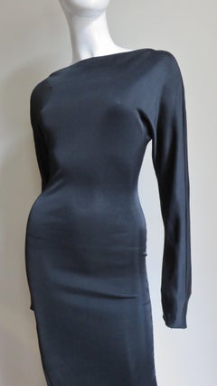 Trussardi Gown with Leather Straps