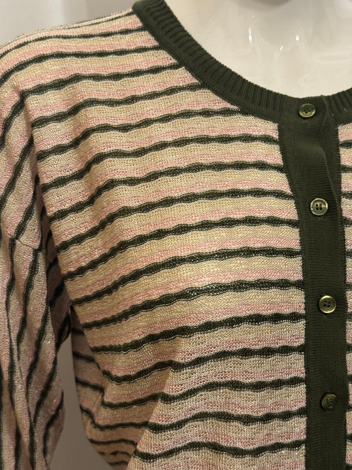 Cardigan en maille Trussardi en vente 2