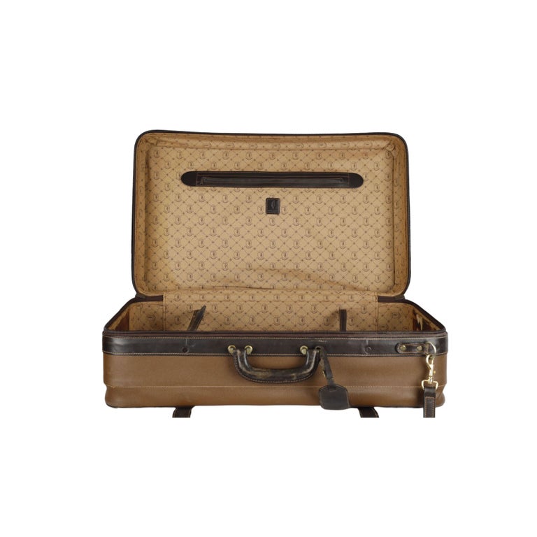Trussardi Vintage Leather Luggage - 