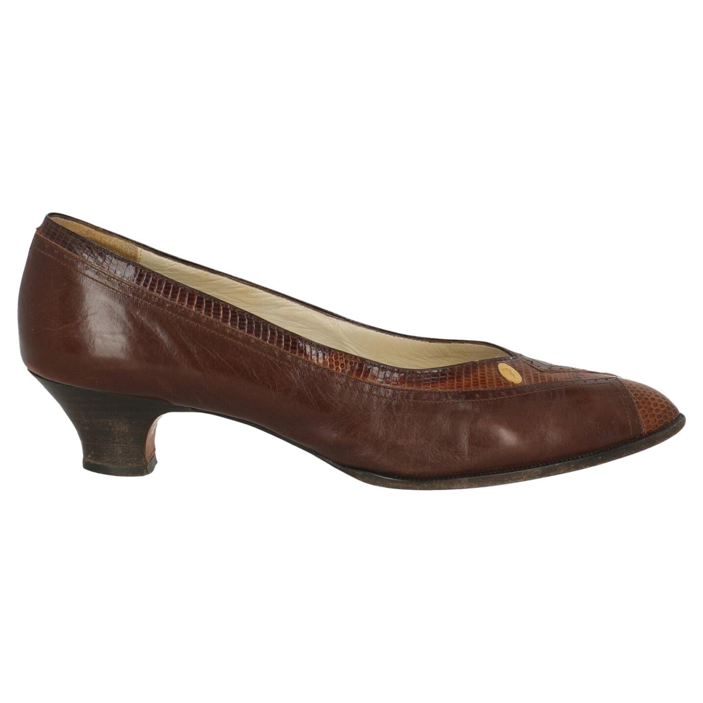 Trussardi Women  Brown Leather IT 38 For Sale