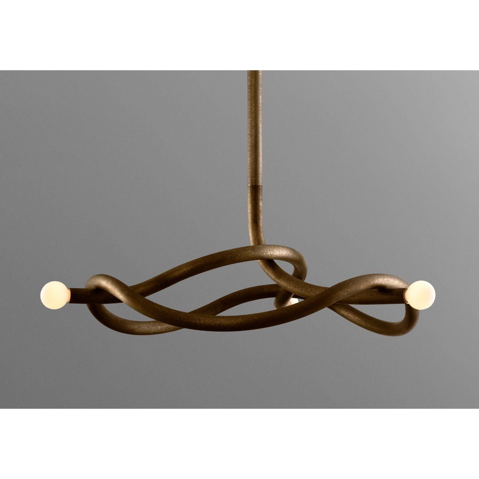 Post-Modern Tryst Three Chandelier by Paul Matter For Sale