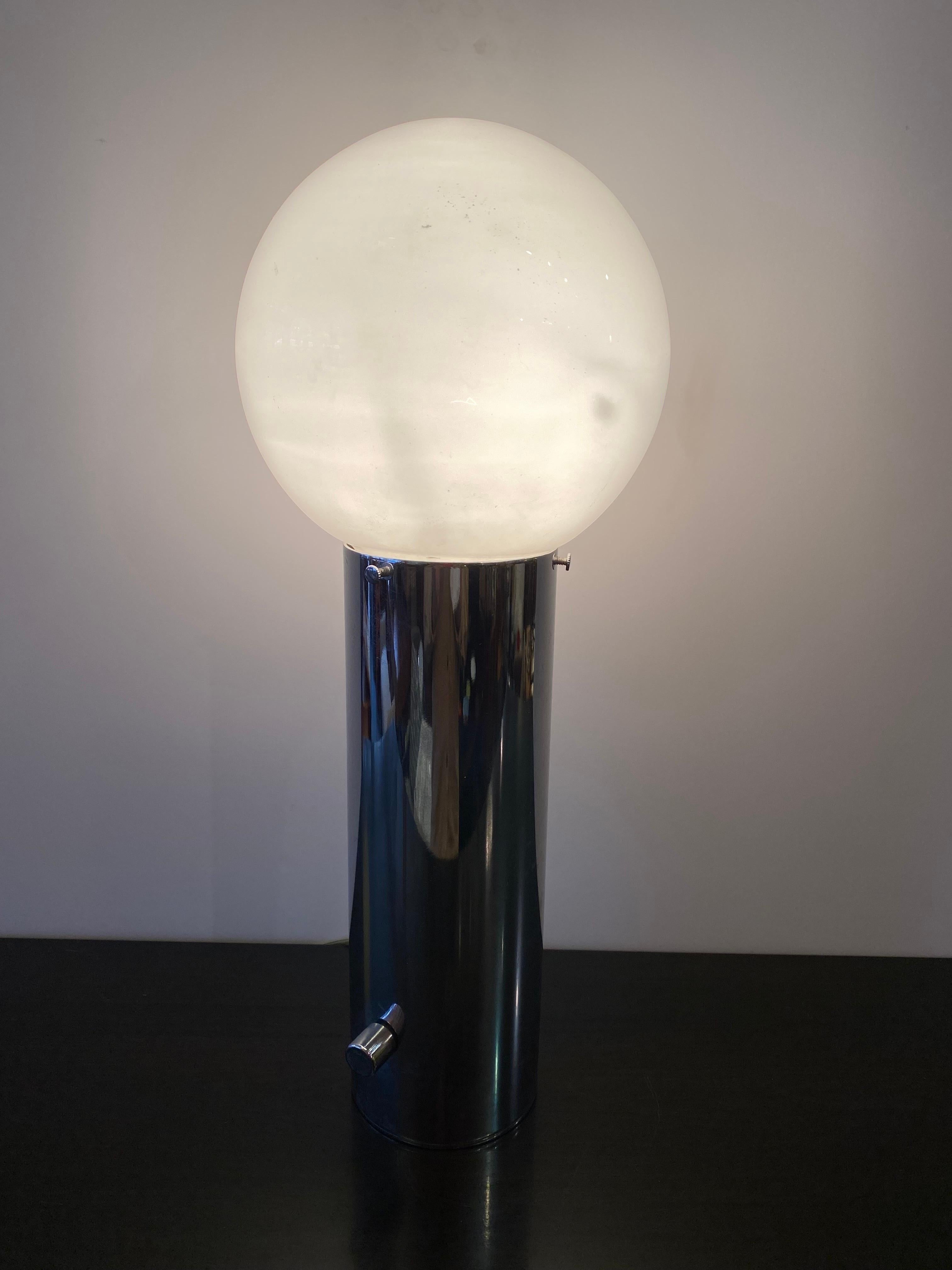 Late 20th Century TSAO Designs Chrome Table Lamp