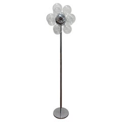 TSAO Style – postmoderne Sputnik-Stehlampe aus Chrom