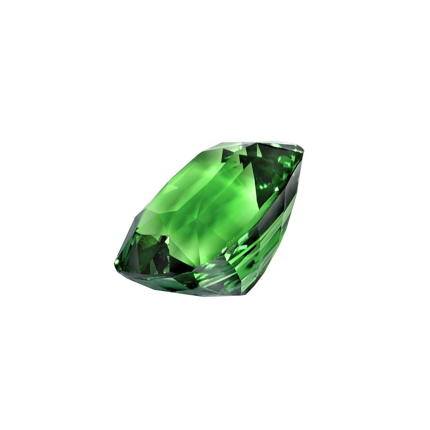 Fine 7.08 carat Tsavorite Garnet cushion cut gem, offered loose to a gemstone connoisseur.
The GIA certificate is attached to the images for your reference,
Returns are accepted and paid by us within 7 days of delivery.
We offer ultra fine custom