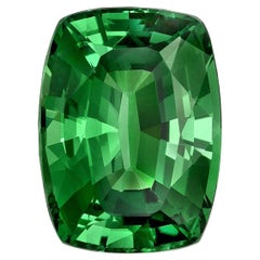 Tsavorit Granat Cushion - Seltener Edelstein für Custom Luxury Jewelry und Collectors