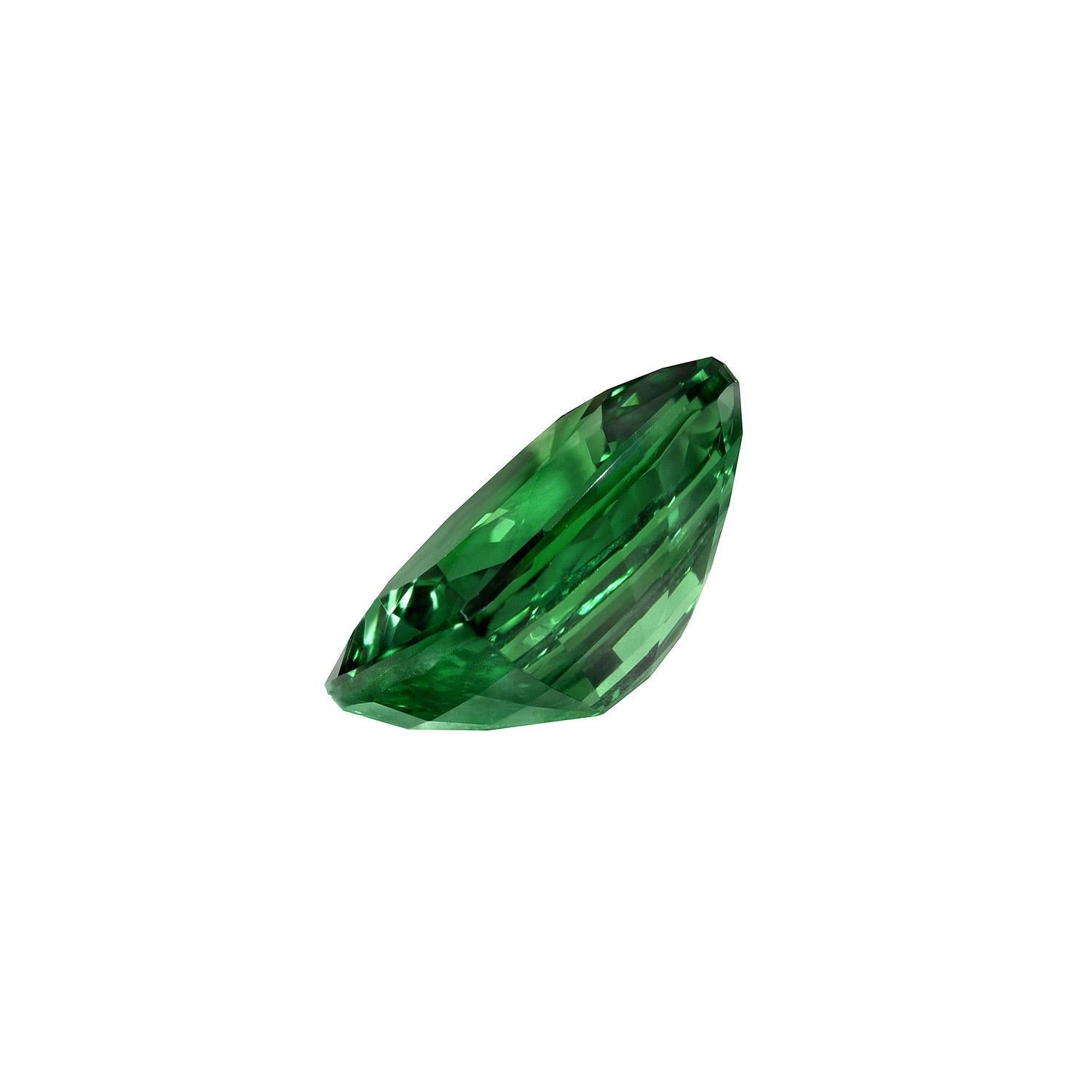 Vibrant 1.96 Carat Tsavorite Garnet cushion gem, offered loose to a world-class gemstone lover.
Returns are accepted and paid by us within 7 days of delivery.
We offer supreme custom jewelry work upon request. Please contact us for more details.
For