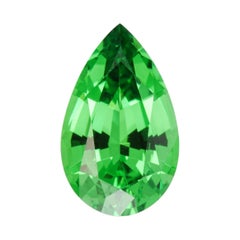 tsavorite gem Tsavorite Ring Gem 2.09 Carat Pear Shape Loose Gemstone