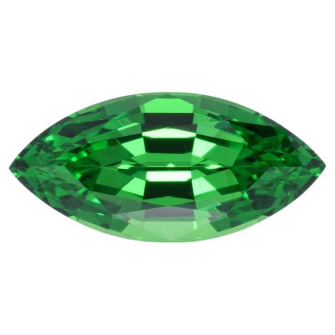 Tsavorit 2,80 Karat Marquise Loser Edelstein für Ring (Zeitgenössisch)