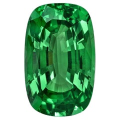 tsavorite gem Tsavorite Ring Gem 3.36 Carat Elongated Cushion Loose Gemstone