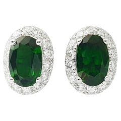 Tsavorite Earrings