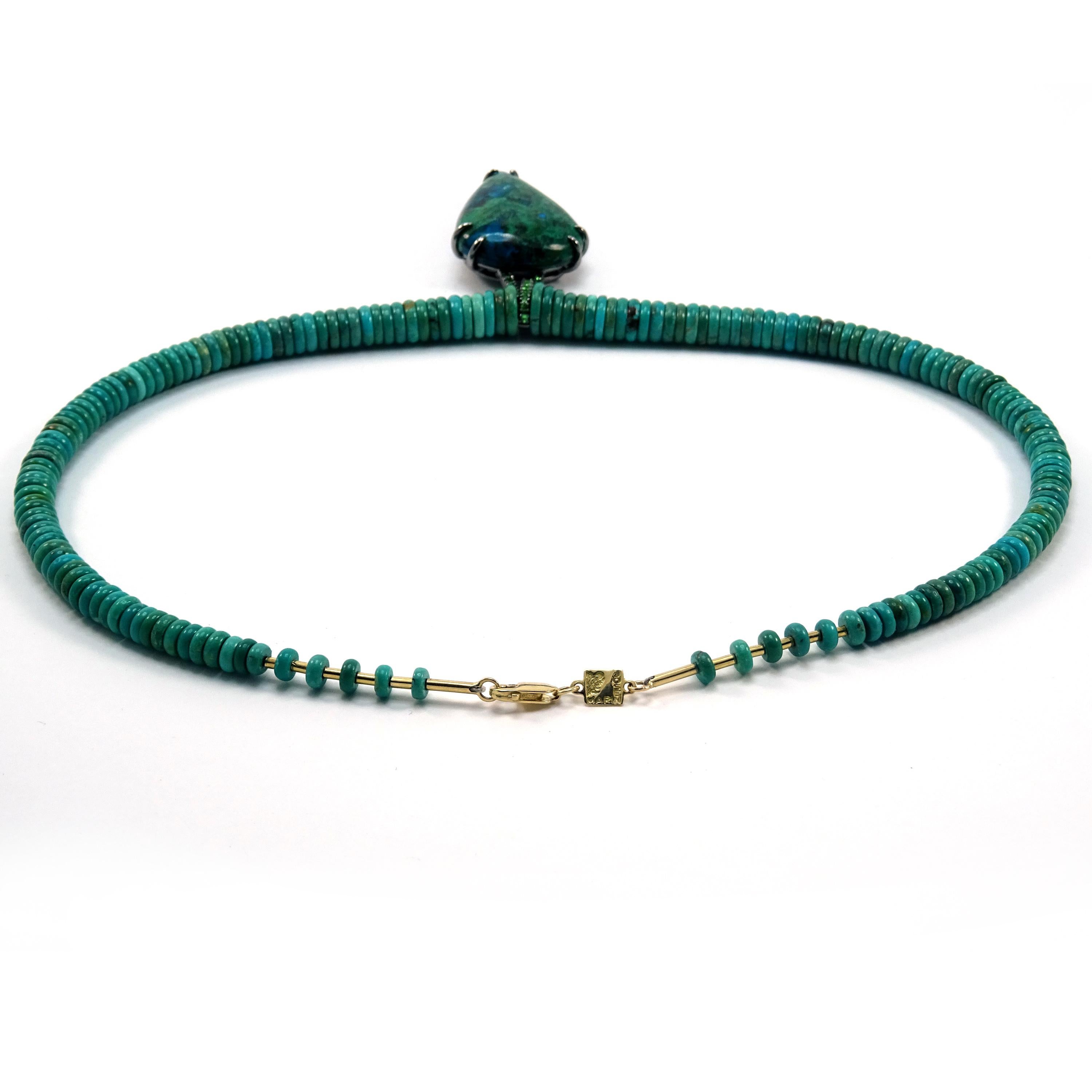 chinese turquoise necklace