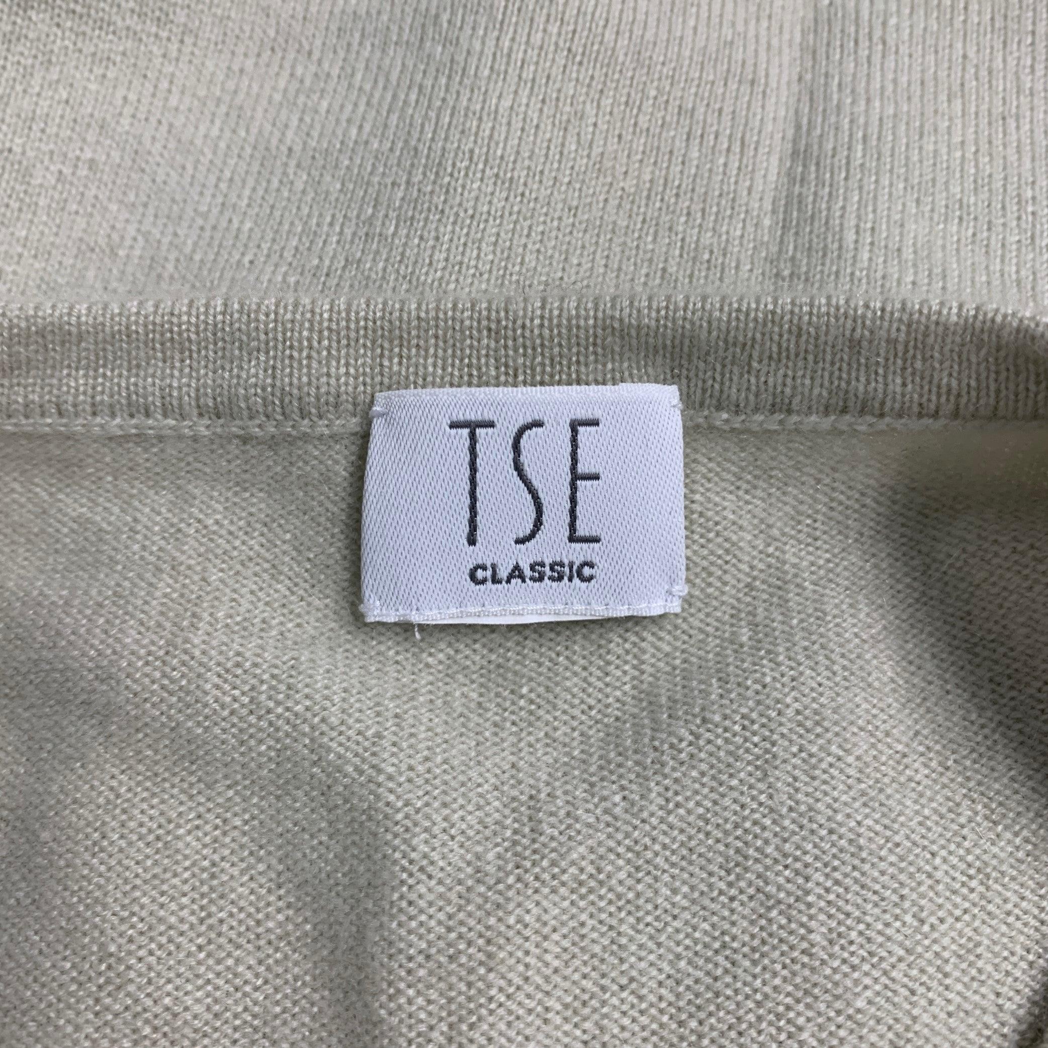 TSE Size M Green Sage Sleeveless Casual Top In Excellent Condition For Sale In San Francisco, CA