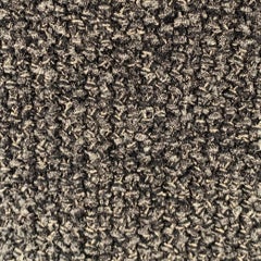 TSE taglia S Pullover a maniche corte in misto lana nera e carbone