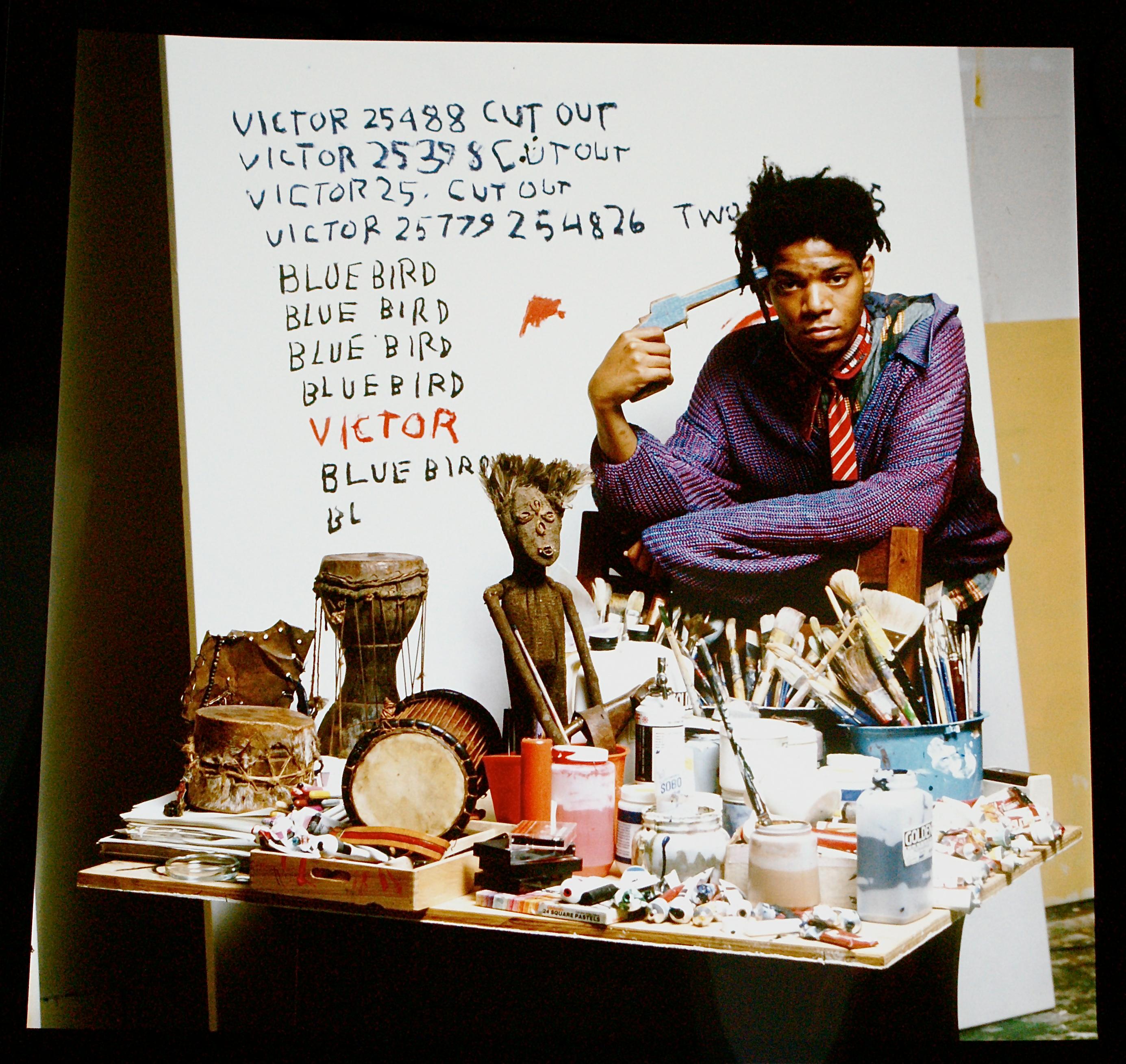 Tseng Kwong Chi Figurative Photograph - Jean-Michel Basquiat