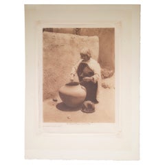 Tsi'yone ('Flying') – Sia" Photogravure by Edward S. Curtis c.1925