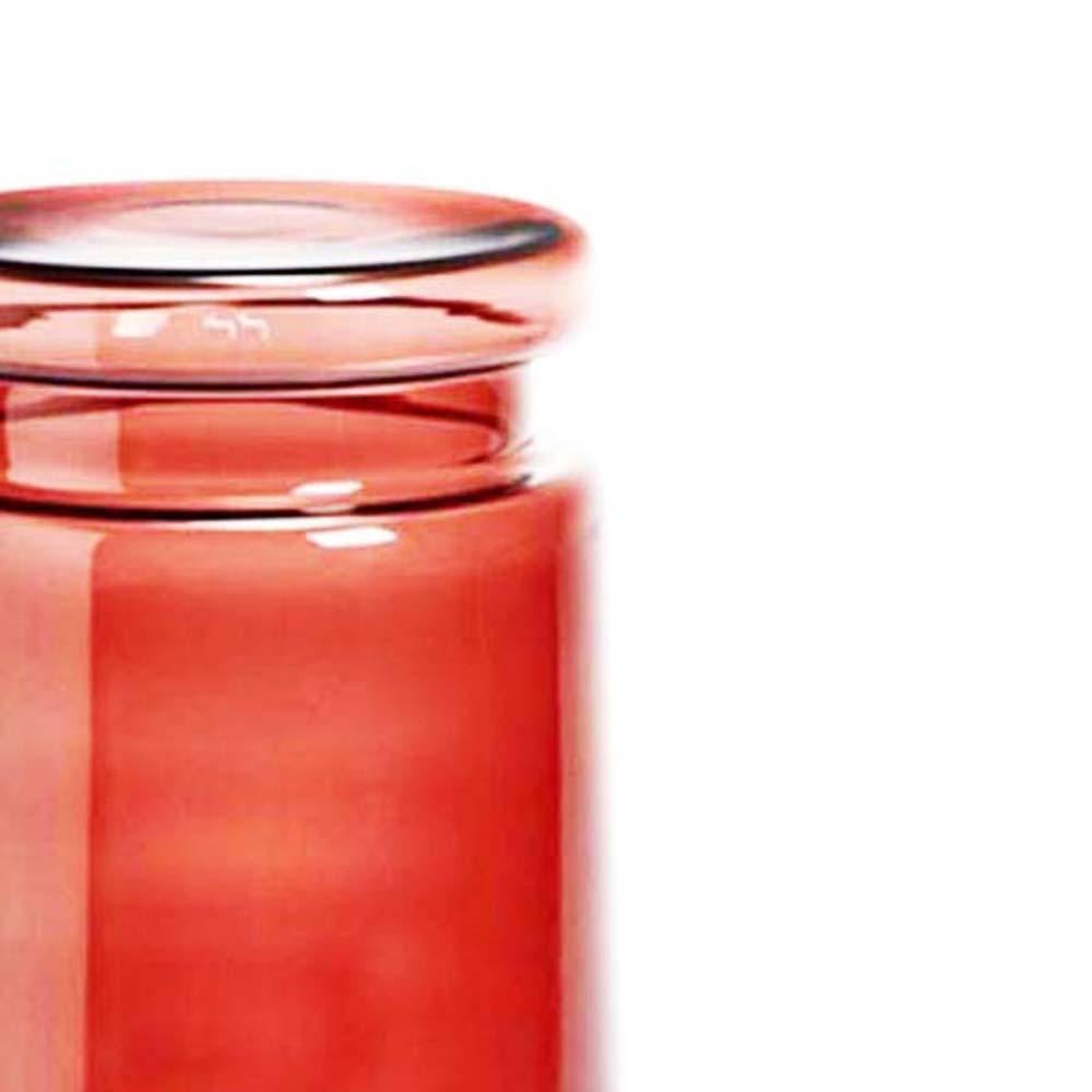 Belgian Tsjomoloenga Ruby Glass Side Table For Sale