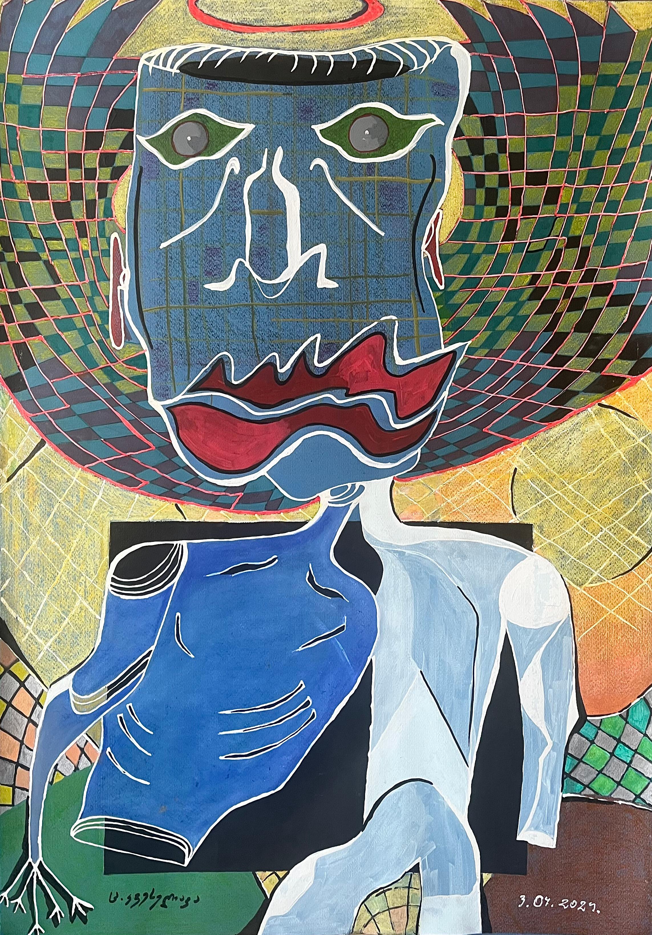 Zeitgenössische georgische Kunst von Tsotne Kveselava - Engel