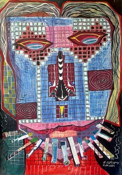 Tsotne Kveselava - Georgian Contemporary Art by Tsotne Kveselava - Frau Georgian Contemporary Art by Tsotne Kveselava - Frau