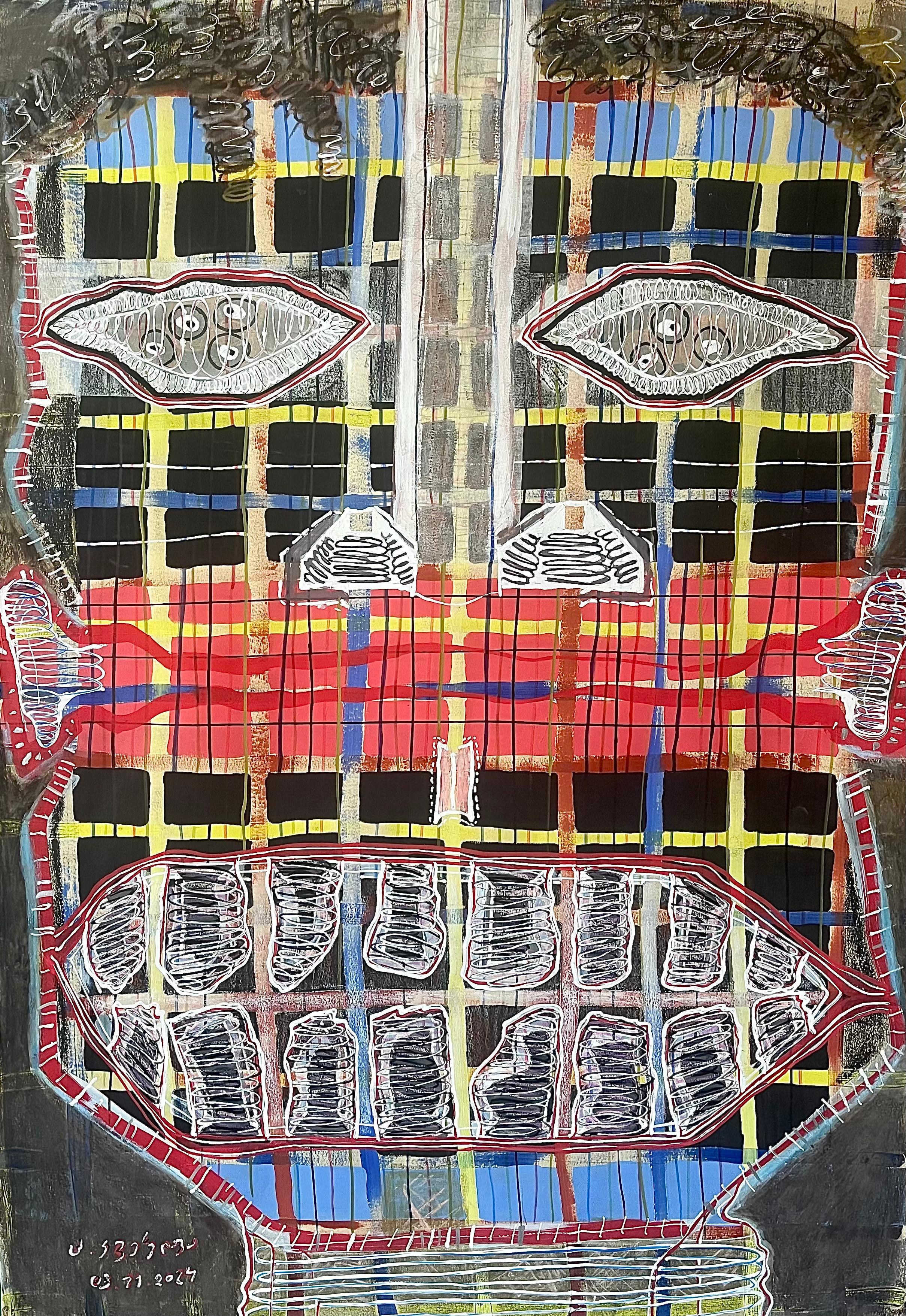 Zeitgenössische georgische Kunst von Tsotne Kveselava - Jean-Michel Basquat